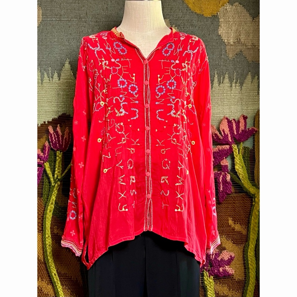 Johnny Was Letra Tunic S - Picture 8 of 15